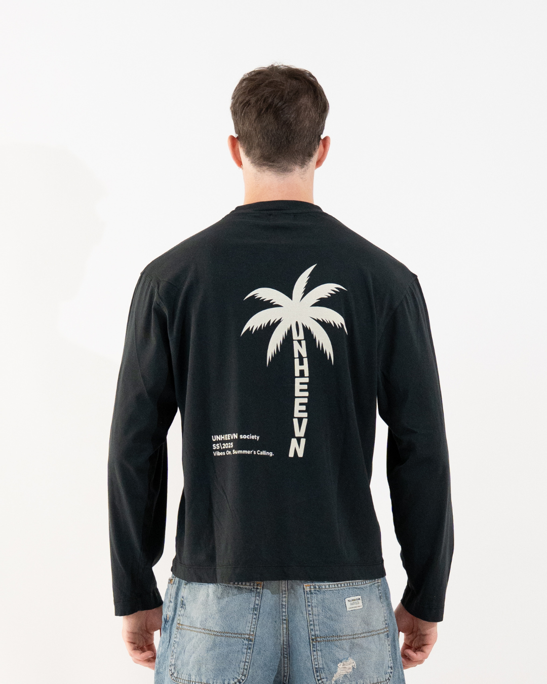 Unheevn Palm Long Sleeve Black