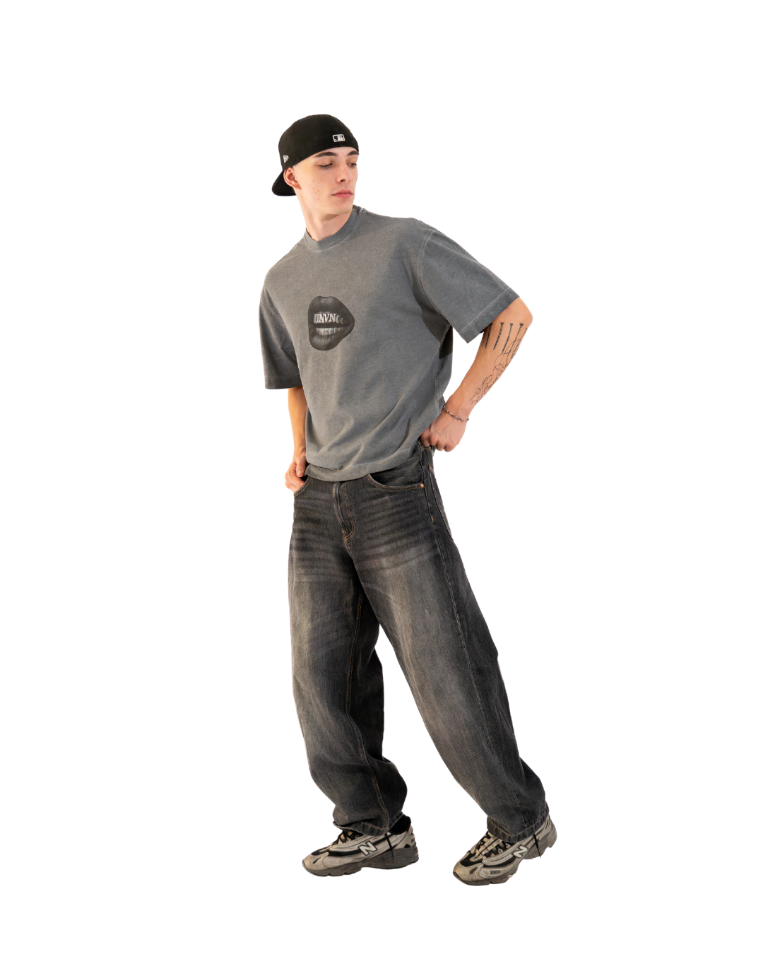 Unheevn Grillz Tee Grey