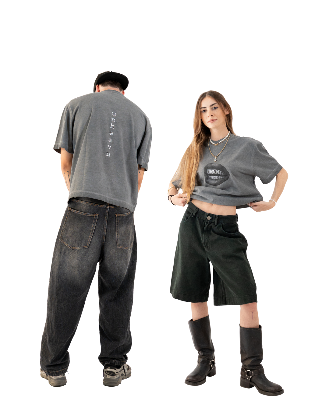 Unheevn Grillz Tee Grey