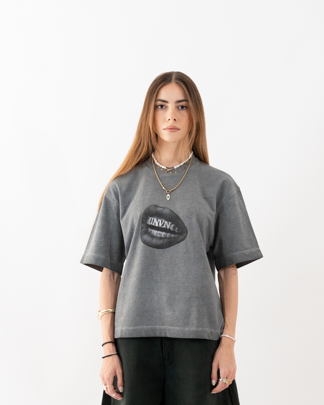 Unheevn Grillz Tee Grey