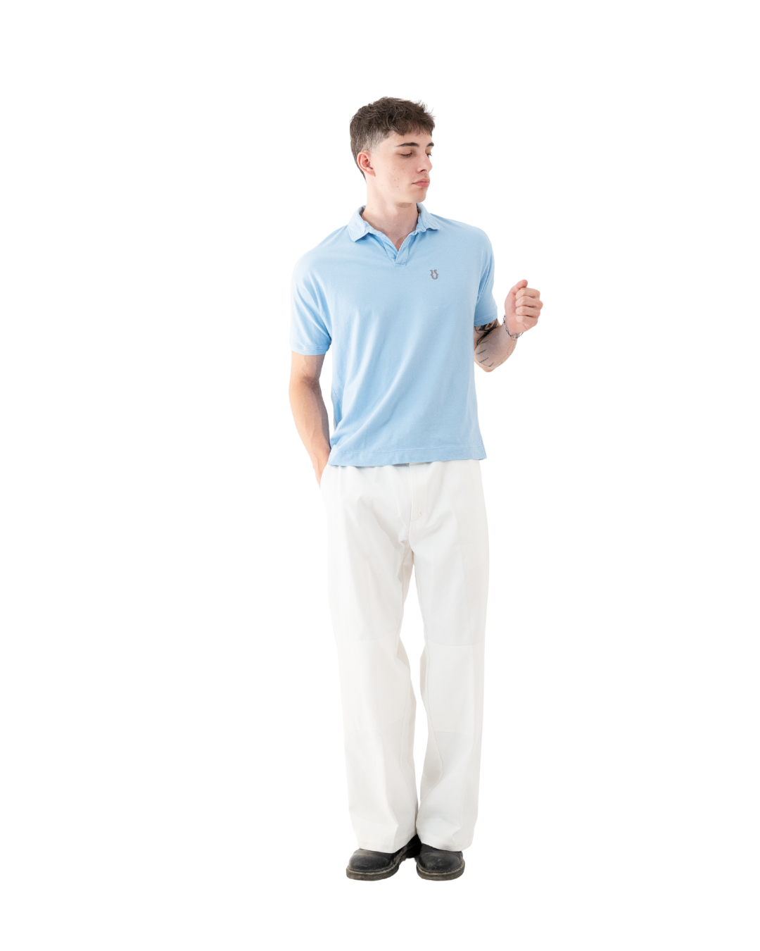 Unheevn Light Blue Polo