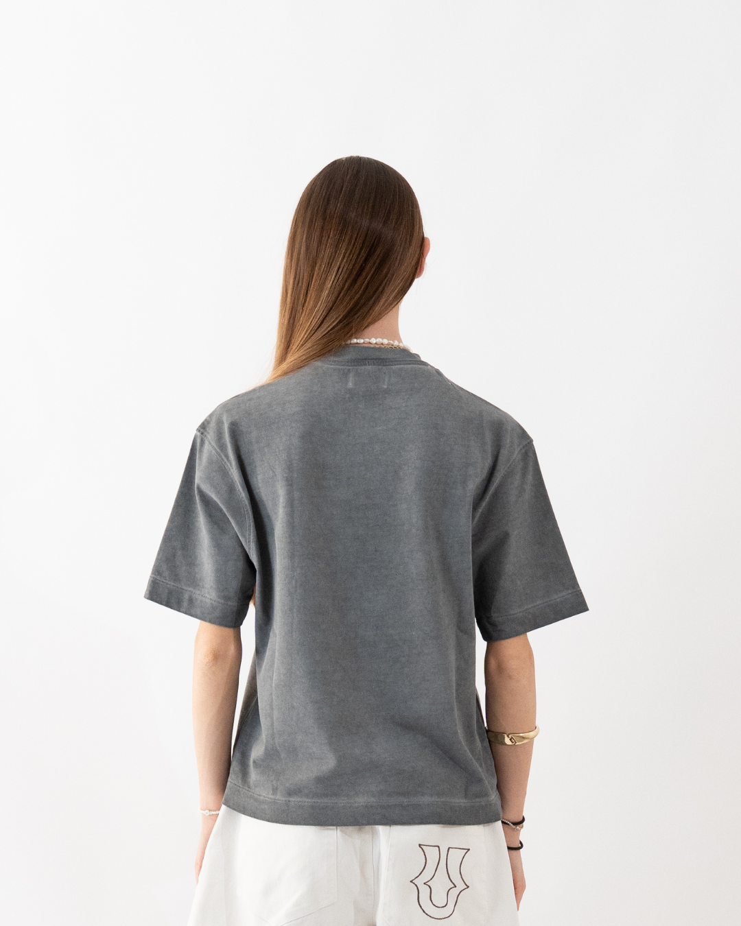 Unheevn Logo Face Tee Grey