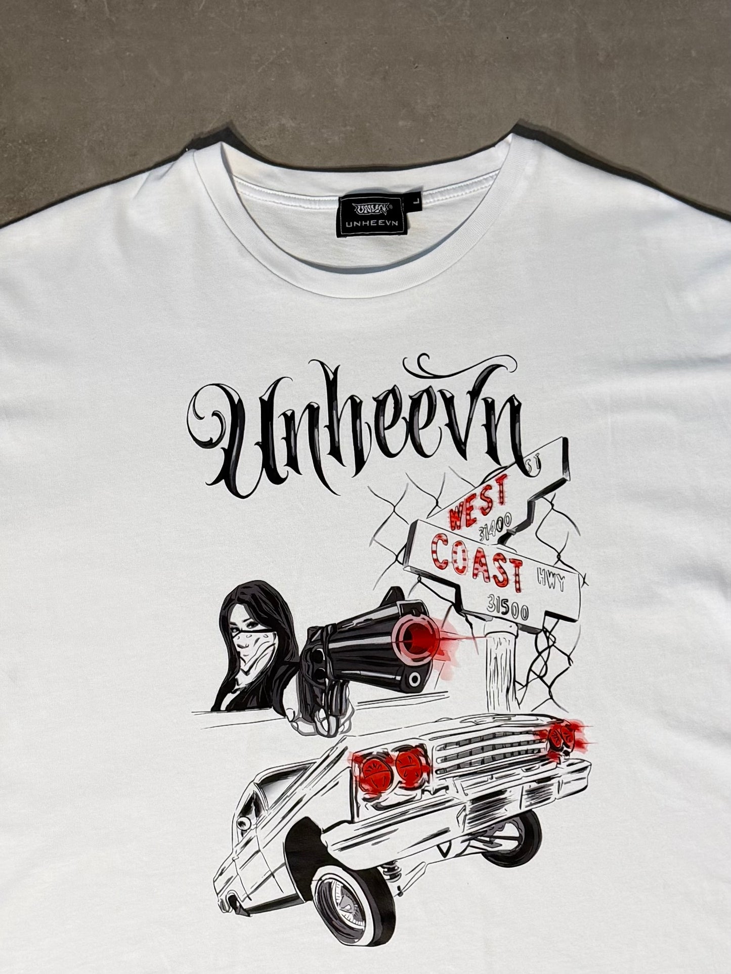Unheevn West Coast Tee