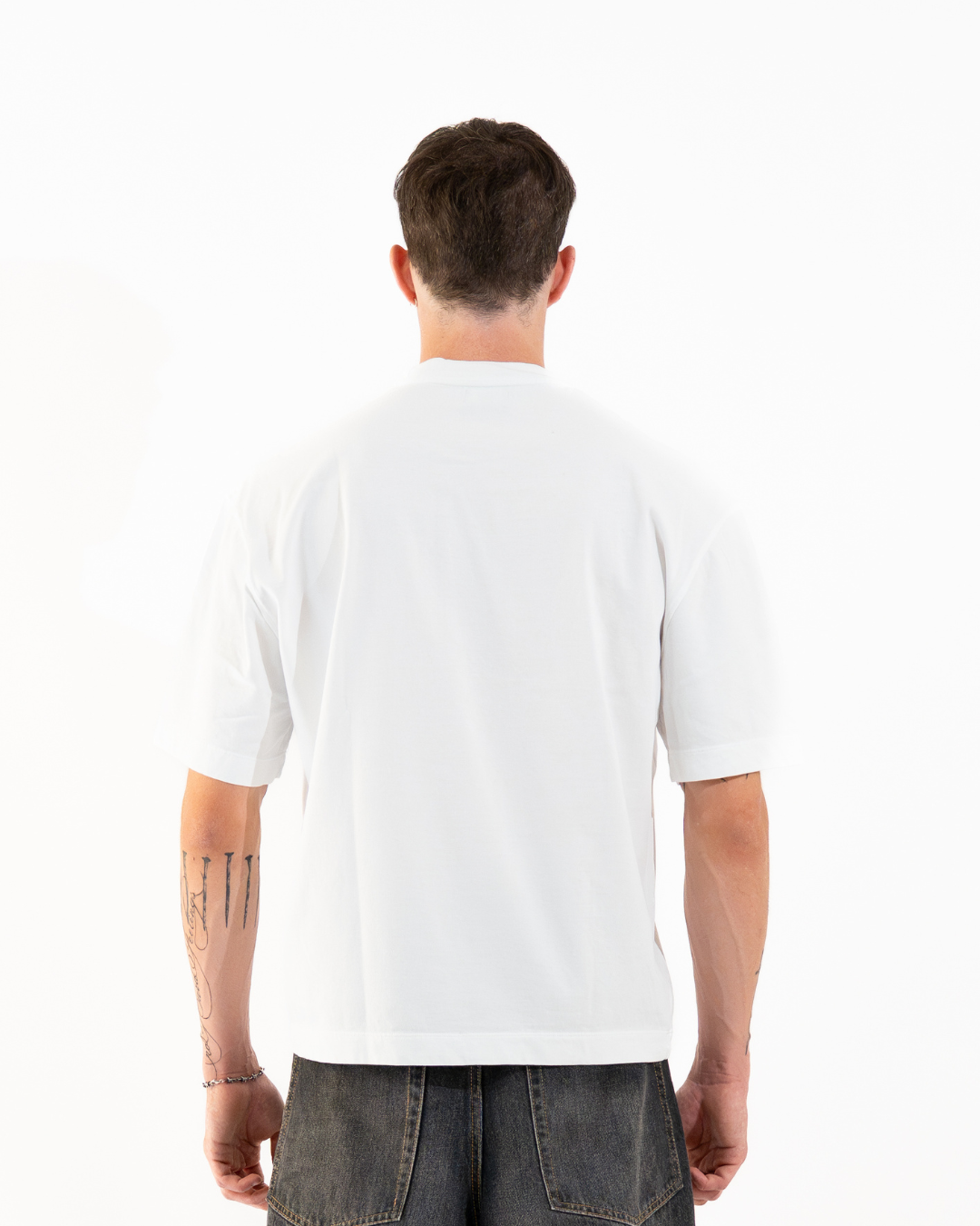 Unheevn Logo Face Tee White