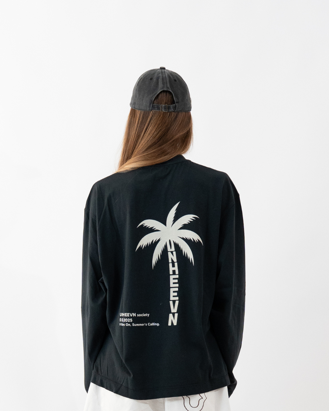 Unheevn Palm Long Sleeve Black