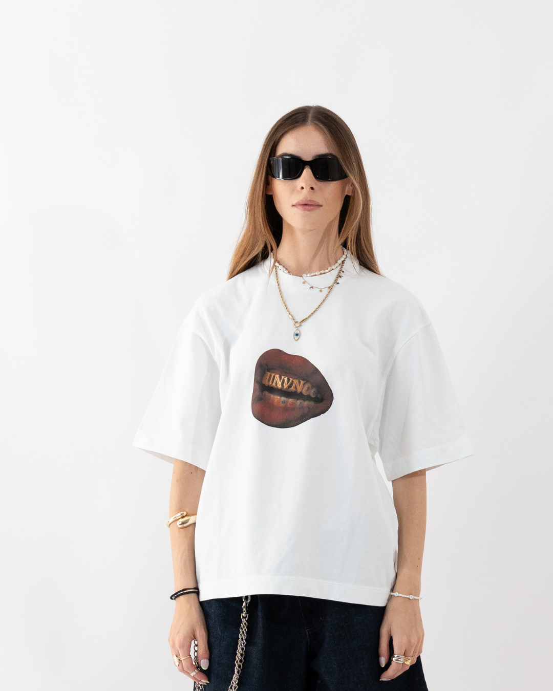 Unheevn Grillz Tee White
