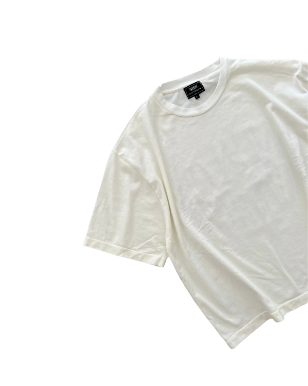 Unheevn Cropped Tee Creamy