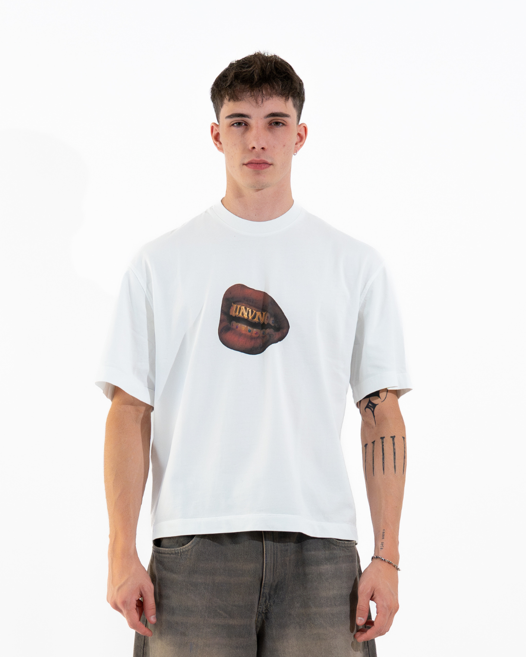 Unheevn Grillz Tee White