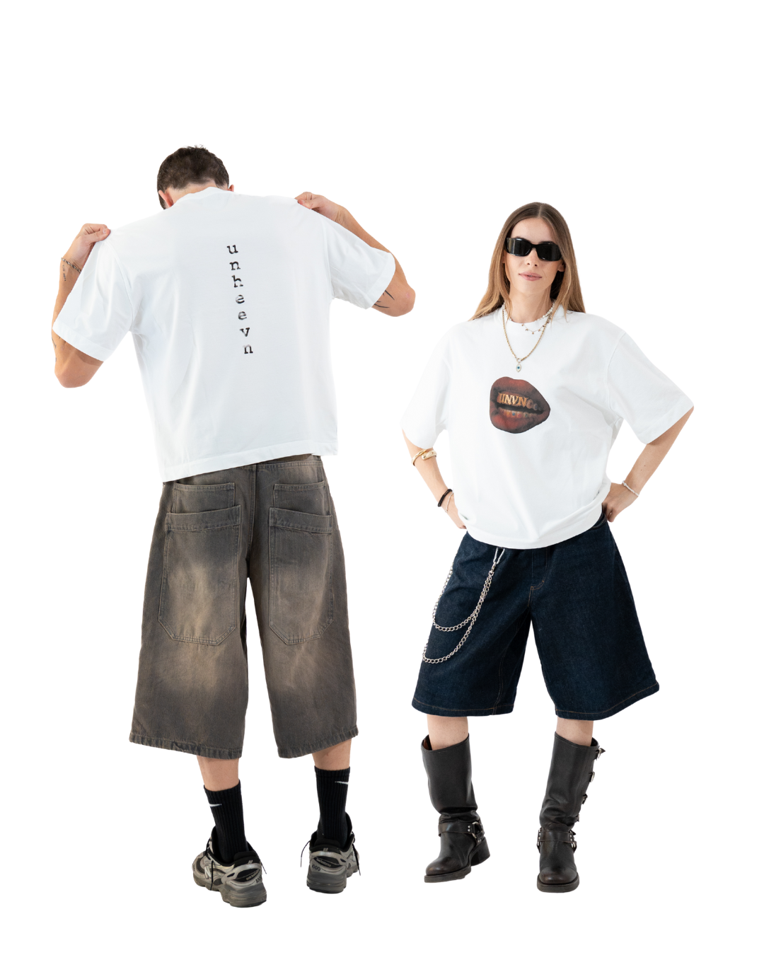 Unheevn Grillz Tee White