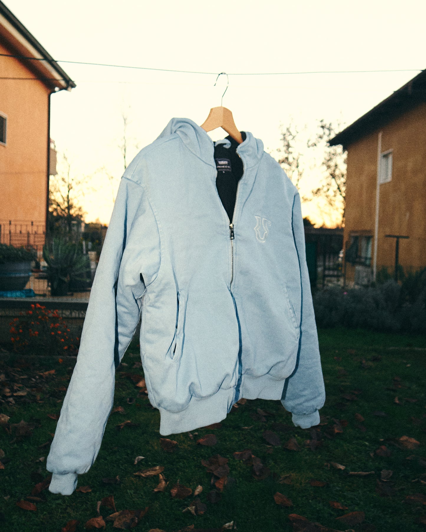 Achille Washed Light Blue