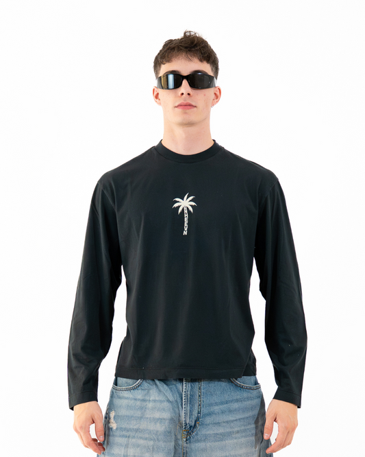 Unheevn Palm Long Sleeve Black