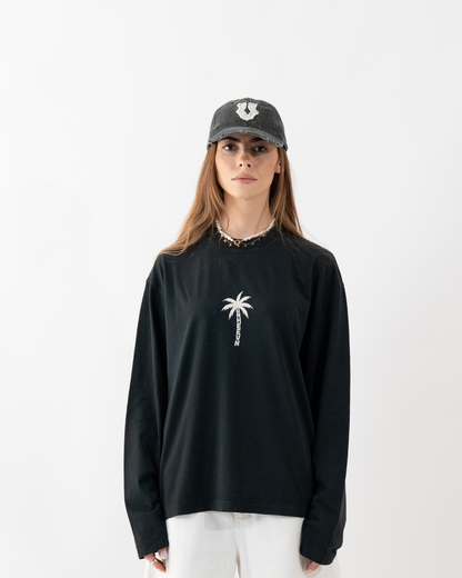 Unheevn Palm Long Sleeve Black