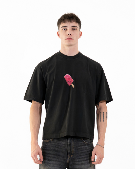 Unheevn Logo Popsicle Tee Black