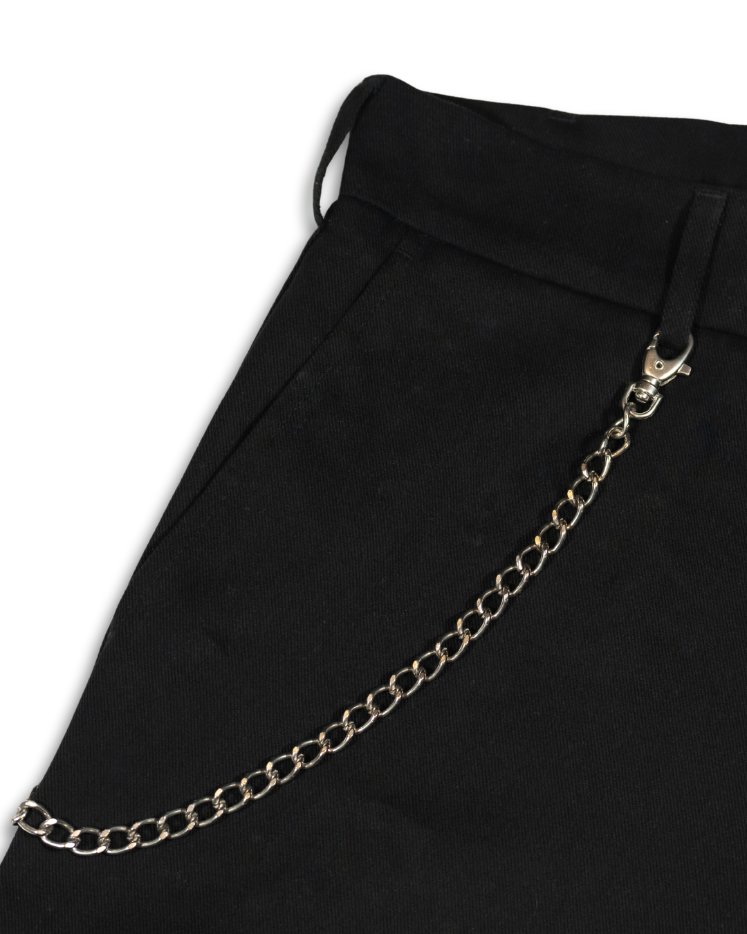 Unheevn Double Knee Chain Gothic Black