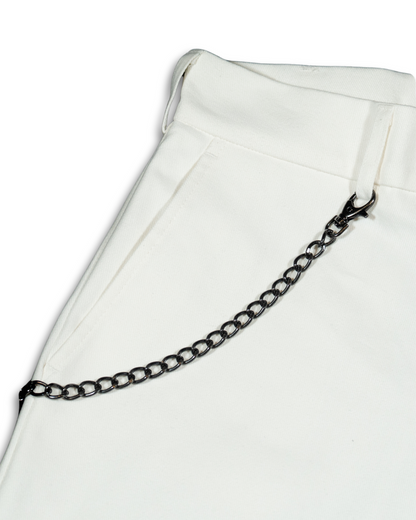 Unheevn Double Knee Chain Gothic Ivory