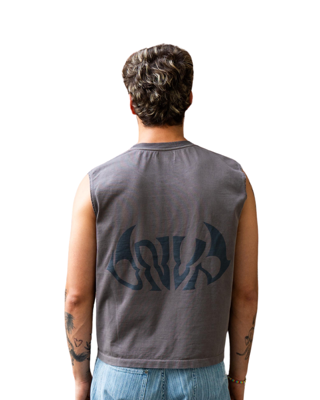 Unheevn Tank Top Washed Brown