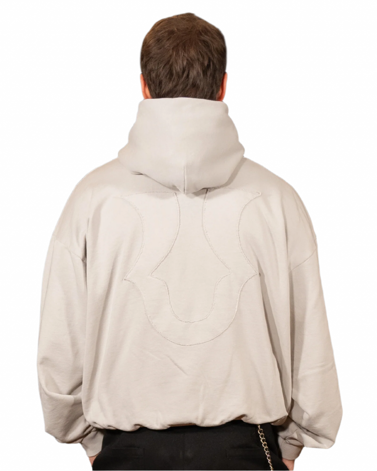 Unheevn Gothic Hoodie Neutral Ivory